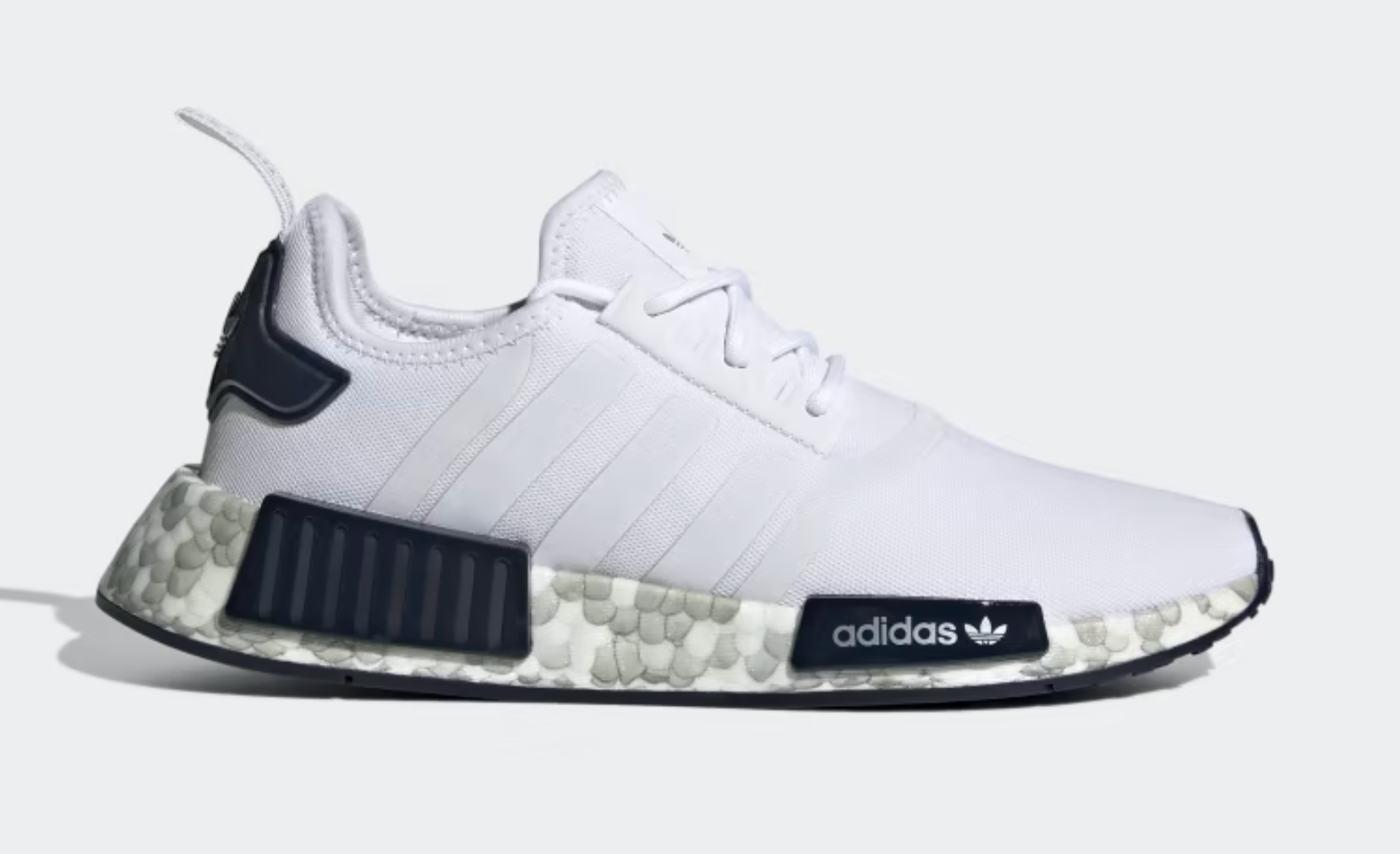 Adidas NMD_R1 Womens Shoes (Cloud White / Magic Grey / Legend Ink)